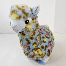 Kellytoy Llama Alpaca Plush Blue Brown Pink Stuffed Farm Animal Toy 2016 Camo