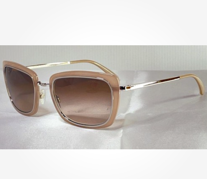 CHANEL  - womens sunglasses  - 4203 c456/S5 - Taupe Brown - Brown Gradient