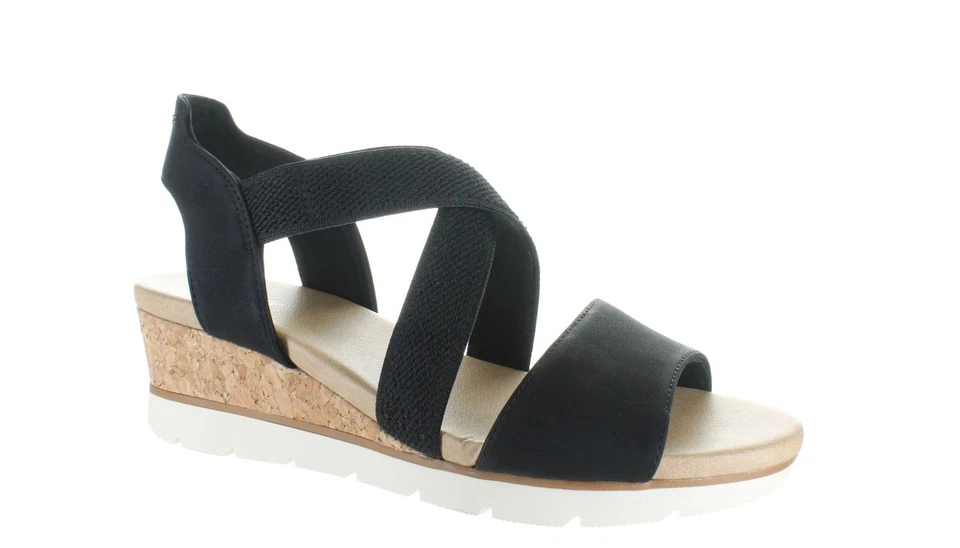 Correas negras lindas de Dr. Scholl's para mujer talla 9 (7816616) Foto 2 de 4