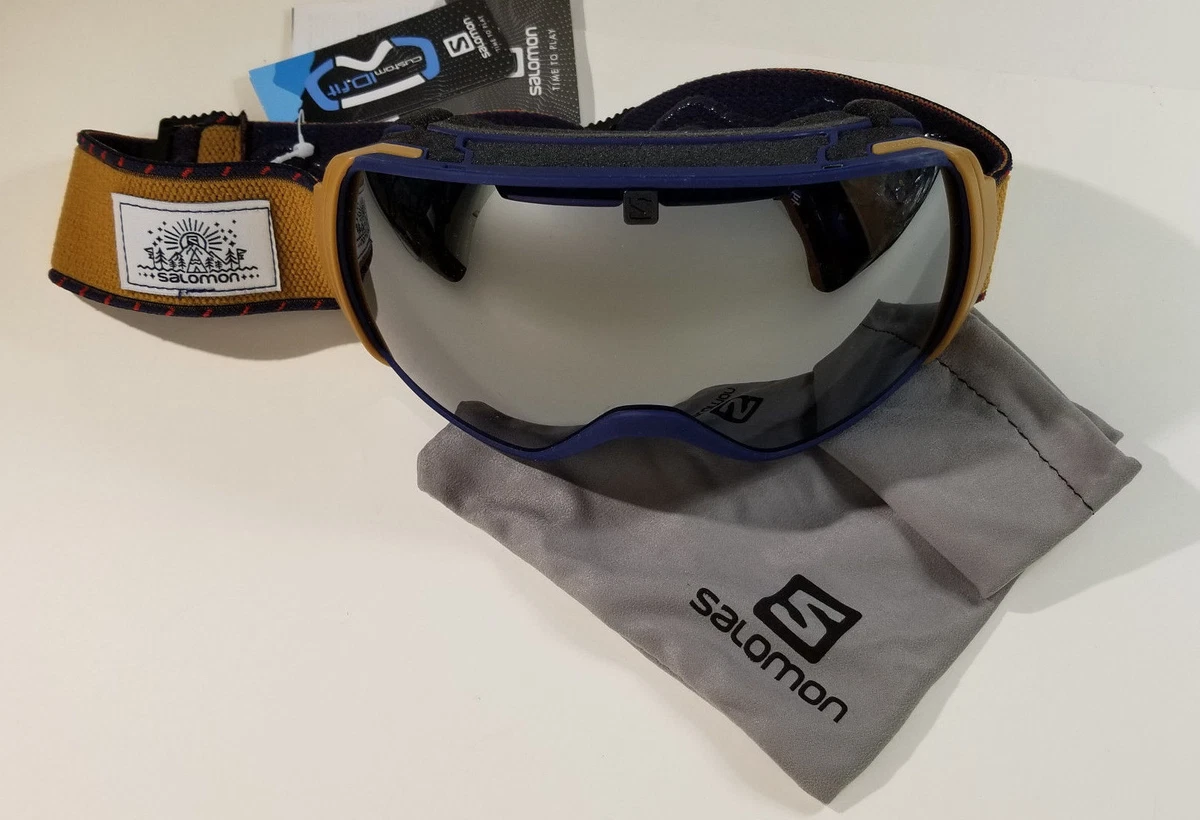 Ren hane straf NEW Salomon Men&#039;s XT One OTG Snow Goggles Camel Dark Smoke S3 10% Lens  L39907600 | eBay