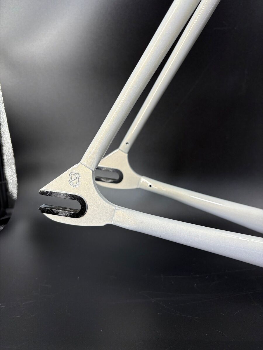 Mash SF Steel Frameset Pearl Fog 60cm XL Frame Track Fixed Mash SF Steel Frameset Pearl Fog 60cm XL Frame Track Fixed