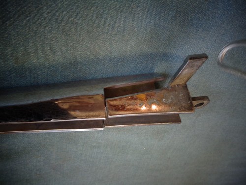 1948 Olds Dynamic-Futuramic Hood Ornament Base Molding 554759 554763 - Picture 5 of 5