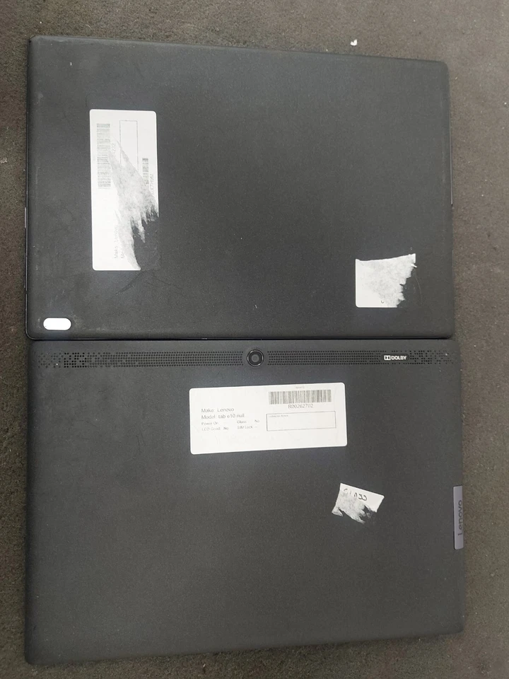 2X Lenovo Tablet JobLot Bundle (Damaged/Faulty) For Parts Only — Untested — #34 - Image 2 of 4