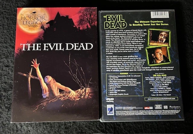 The Evil Dead (DVD, 1982) Horror Legacy Series, Anchor Bay, w/ Slipcover - Image 4 of 4