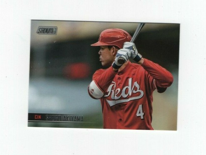 2021 TOPPS STADIUM CLUB BASEBALL SHOGO AKIYAMA CINCINNATI REDS