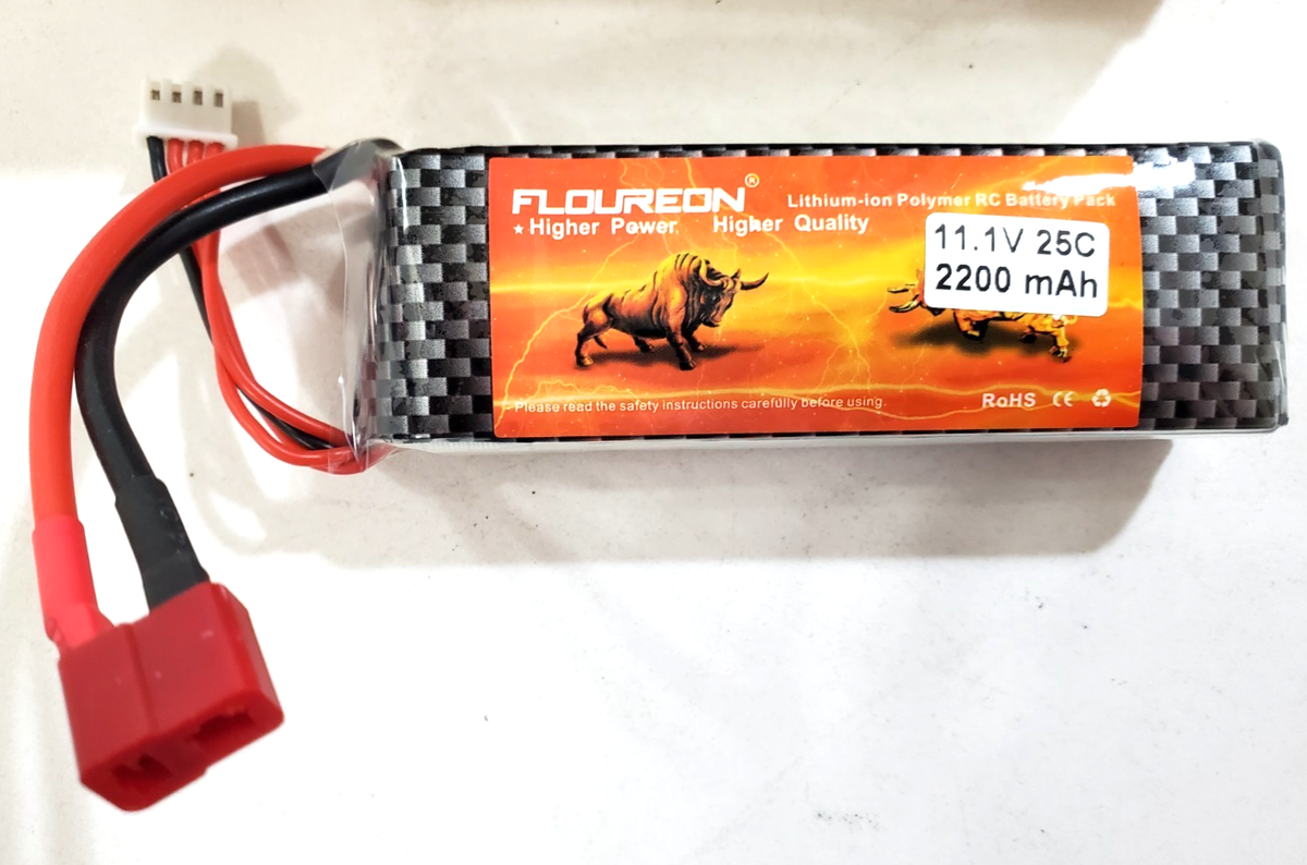 ronです☆。.:＊・゜ Floureon 2200mAh 11.1VV 25C LiPo Battery with Deans