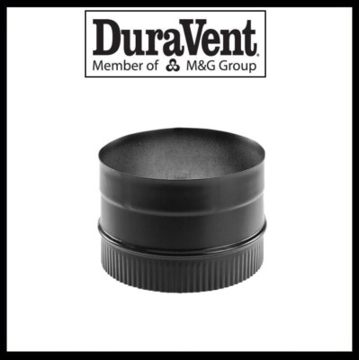 DURAVENT DURABLACK- 6'' Stovetop Adapter #6DBK-AD