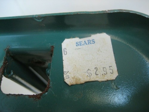 Vtg Downhill Ski Boot Tree Carrier 1960s SEARS Green Red Adjustable Height - Picture 9 of 10