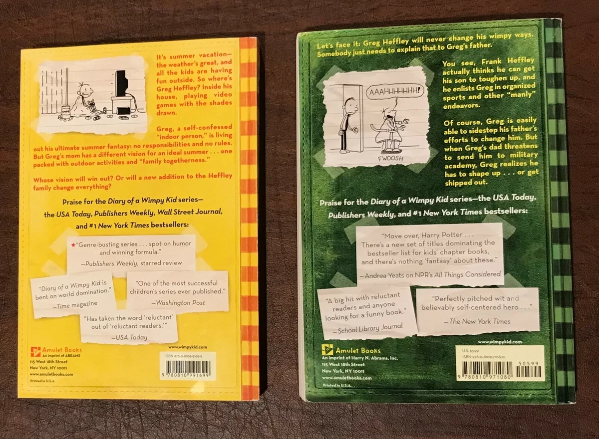 Diary of a Wimpy Kid Back To School Chapter Books