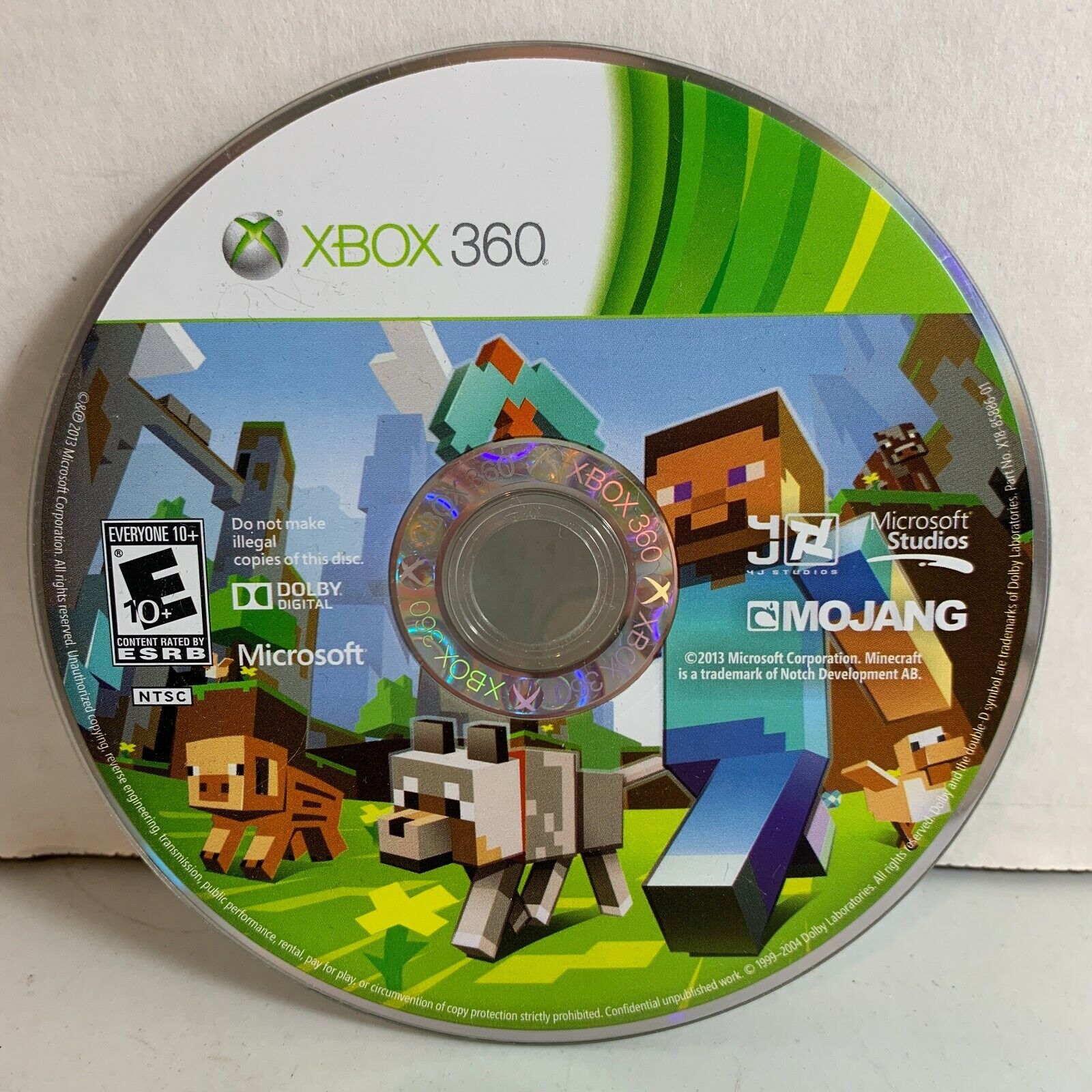 Jogo Minecraft para XBOX 360 (DVD ORIGINAL)