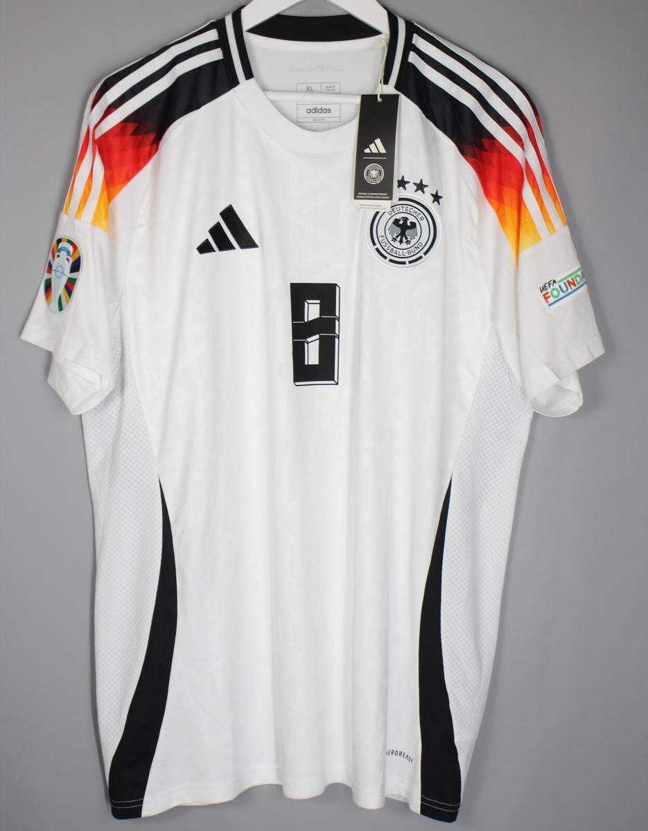 新品未使用　タグ付き　EURO2024 ドイツ代表　　オーセンティック　XS GERMANY DEUTSCHLAND 2024 HOME FOOTBALL SHIRT JERSEY #8 KROOS