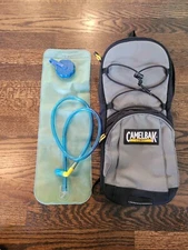 Camelbak Lobo Black Grey Hydration Backpack Camping Cycling Backpack w/ Bladder