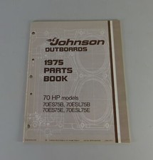 Catalogo Parti OMC Johnson Fuoribordo 70 CV Modelli Aggiornato 03/1975