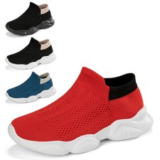 Kids Tennis Running Sports Athletic Walking Shoes Fashion Sneaker for Boys Girls