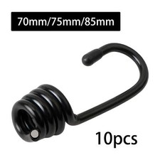 Set mit 10 Seilendstücken, Gummiseilhaken mit offenem Ende für Bungee Seil