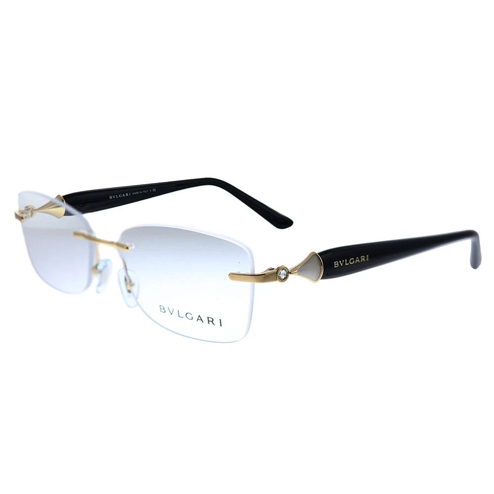 Bvlgari best sale rimless sunglasses