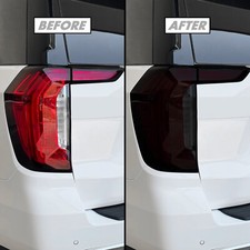 FOR 2021-2024 GMC Yukon / Yukon XL Tail Light SMOKE Precut Vinyl Tint Overlays