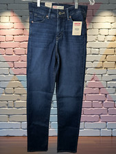 Signature by Levi Strauss Co.Heritage Shaping High-Rise Straight Dark Size 20/35