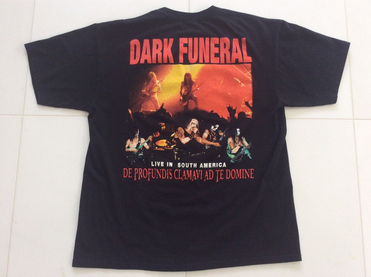 ビンテージ DARK FUNERAL Tシャツ シングル Vintage Dark Funeral Shirt XL 2005 Rare Live In South America | eBay
