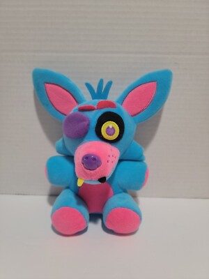FUNKO BLUE FOXY BLACKLIGHT 2017 FNAF FIVE NIGHTS AT FREDDYS 8'' OFFICIAL PLUSH
