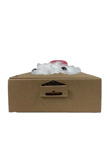 Fuggler Glow In The Dark 9" Plush Toy Oogah Boogah Funny Ugly White Monster - Picture 9 of 10