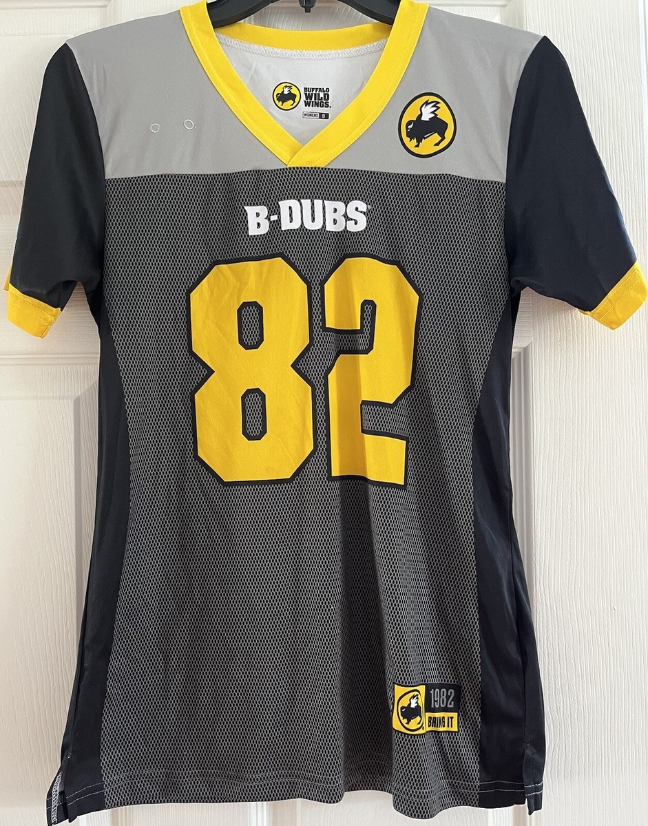 Buffalo Wild Wings Womens Football Jersey #82 Shirt Size Small | eBay