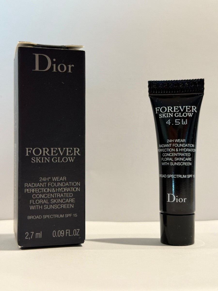 Dior Forever Glow Foundation1.5N 2本セット Dior Forever Skin Glow Foundation 4,5W Warm/Glow 2.7ml/0.09