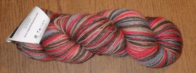One Skein of Sugar Bush Blaze Yarn, Sock, 3.5 oz, SW Merino/Nylon, Fiery Fuchsia