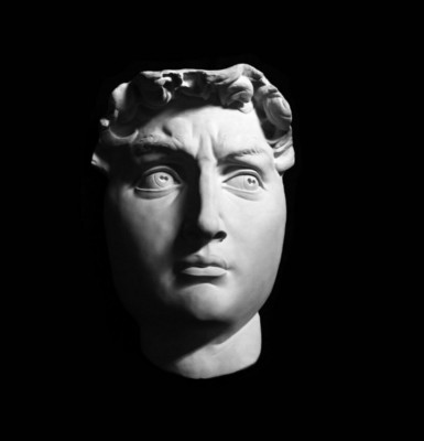Lebensgroßer Michelangelos David Gipsguss, riesige klassische Skulptur Replik