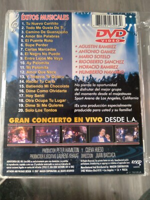 Los Caminantes- Gran Concierto Desde L.A.- DVD-Caja Quebrada