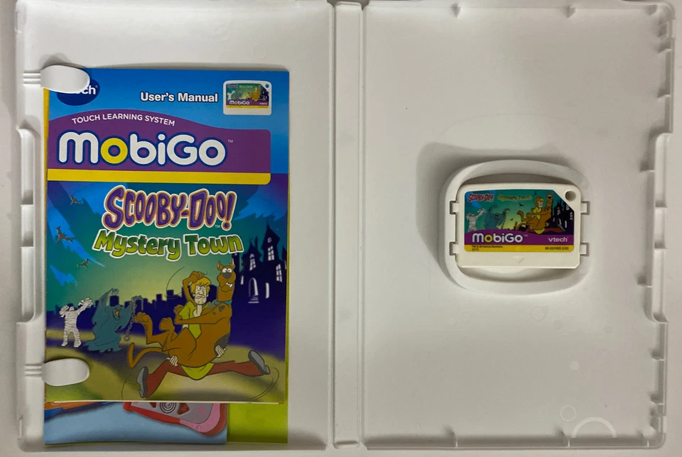 VTech Mobigo Touch Learning System Scooby Doo! Mystery Town Age 5-8 Years CIB - Image 2 of 4