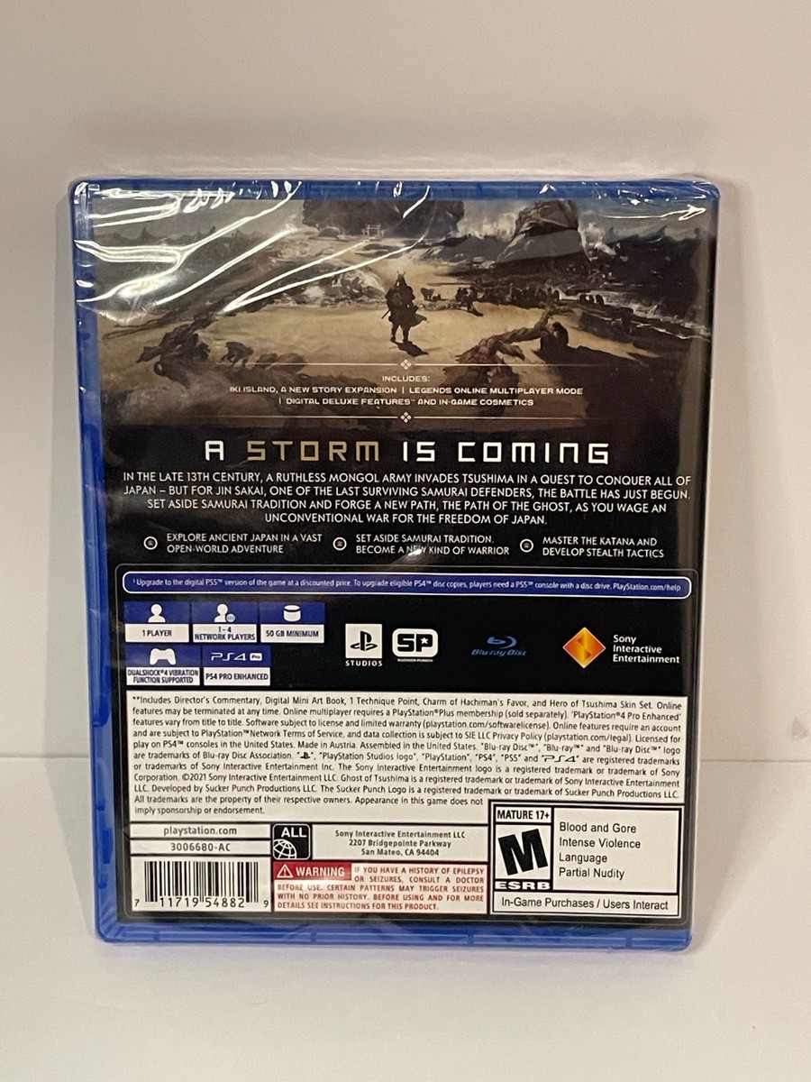 Ghost of Tsushima Director's Cut - Sony PlayStation 4 for sale