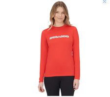 NEW SEADOO LONG SLEEVE RASHGUARD SIGNATURE LADIES MEDIUM