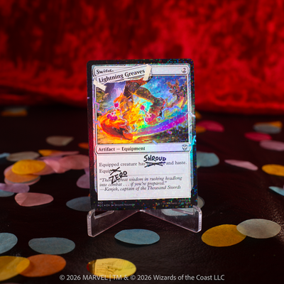 🔥 Lightning Greaves Pool Party Foil #IFIYW-9 | SLD Secret Lair x