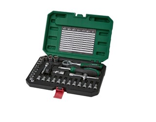 Parkside Steckschlüsselsatz Ratschenkasten Nusssätze 1/4 Zoll 36tlg PSSS 36 A1