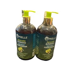 2 PACK Mielle Organics Avocado  Tamanu Anti Frizz Conditioner for Women  Men -