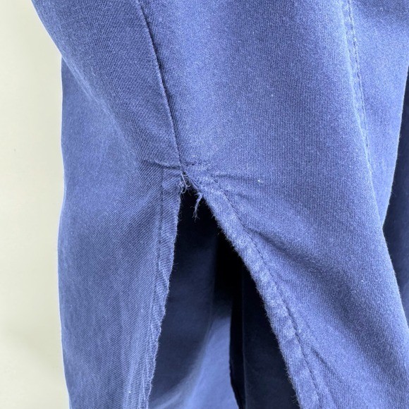 Universal Thread Navy Blue Knee Length Shirt Dres… - image 10