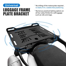 Universal Tail Racks Motorcycle Rear Luggage Support Shelf Holder Frame Plate