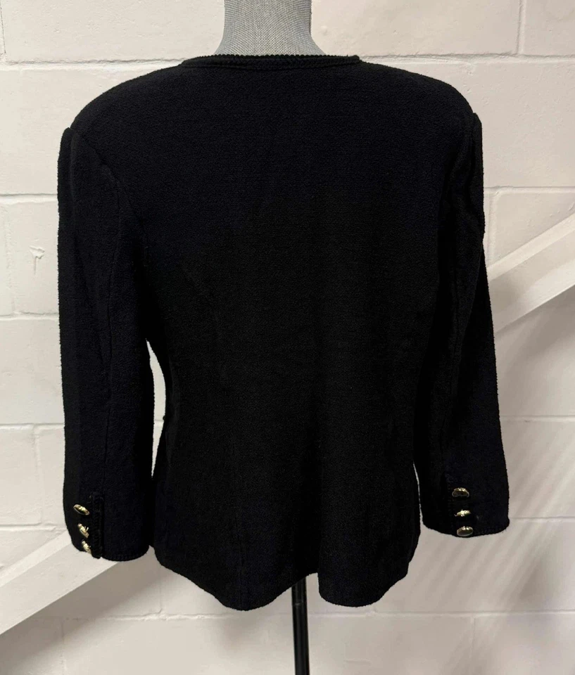 St. John Collection by Marie Gray Women’s Size 16 Knit Button Cardigan Sweater - Image 3 of 4