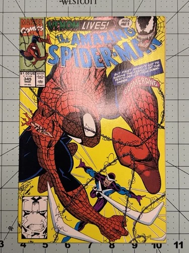 Amazing Spider-Man #345 - VF+/NM - Ships Fast!