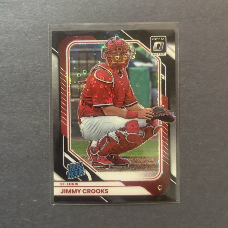 Panini 2026 Panini Donruss Optic #78 Jimmy Crooks St. Louis Cardinals Rookie