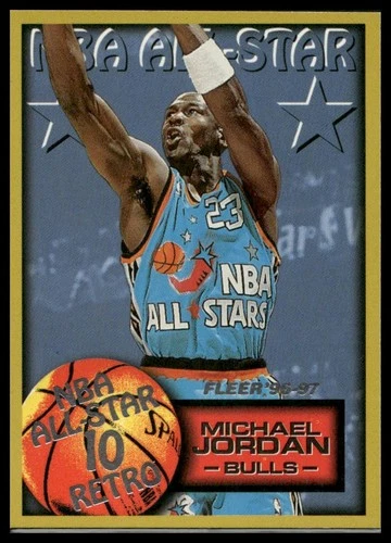 1996-97 Fleer Michael Jordan #282 Chicago Bulls