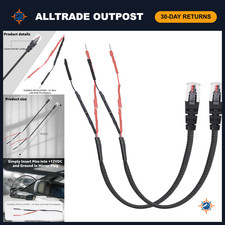 Hardwire Power Cord for Radar Detector - RJ11 Mirror Tap, Compatible with Uniden