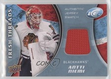 2009-10 Upper Deck Ice Fresh Threads Antti Niemi #FT-AN 1ek