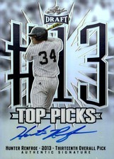 2013 Leaf Metal Draft #TP-HR1 Hunter Renfroe Top Picks