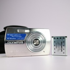 Olympus Digital Camera Stylus 710 7.1MP Silver Tested