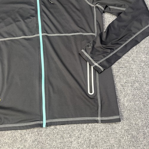 Tommy Bahama Jacket Mens Large Black IslandActive Full Zip Hoodie Performance - Picture 3 of 12