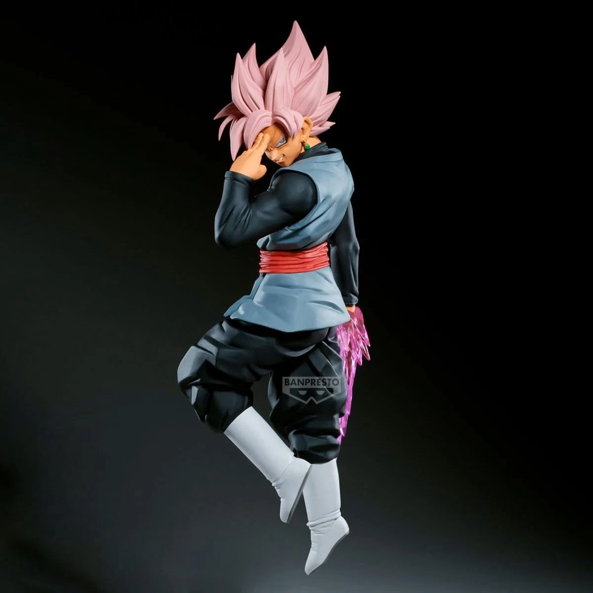 DRAGON BALL BANPRESTO Figura GOKU Super Saiyan Black Rose 20 cm MATCH MAKERS