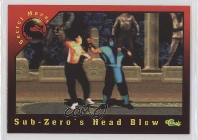 1994 Classic Mortal Kombat Secret Move Sub-Zero 's Head Blow #84 02b4