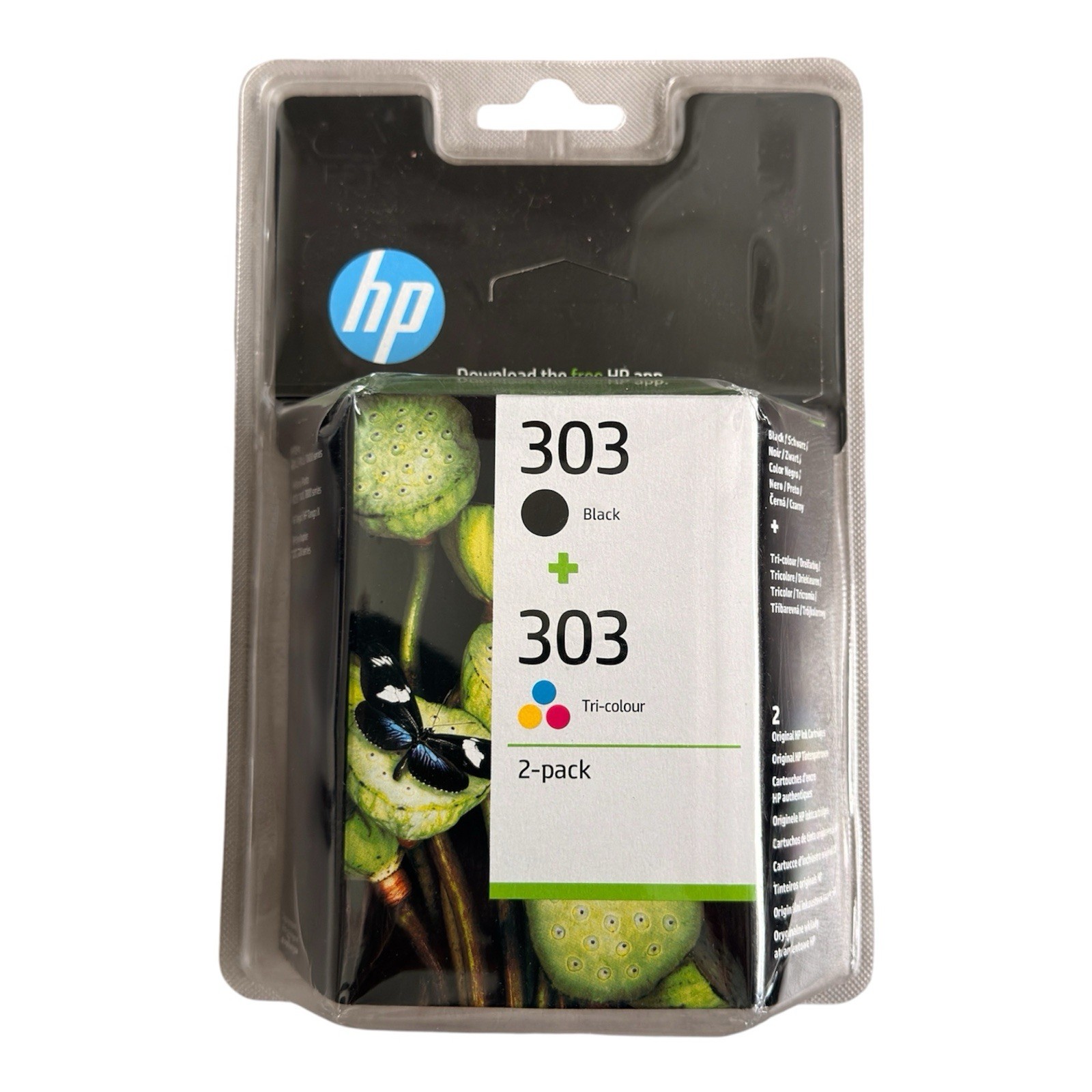 Pack de 2 cartouches de rechange HP 303 jet d'encre pour bureau à domicile